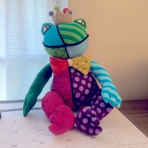 Britto Pop Plush used a great condition 18” from crown to feet  multi-color